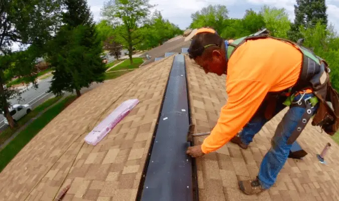 Image of maintenance tasks (tree trimming, installing ventilation)