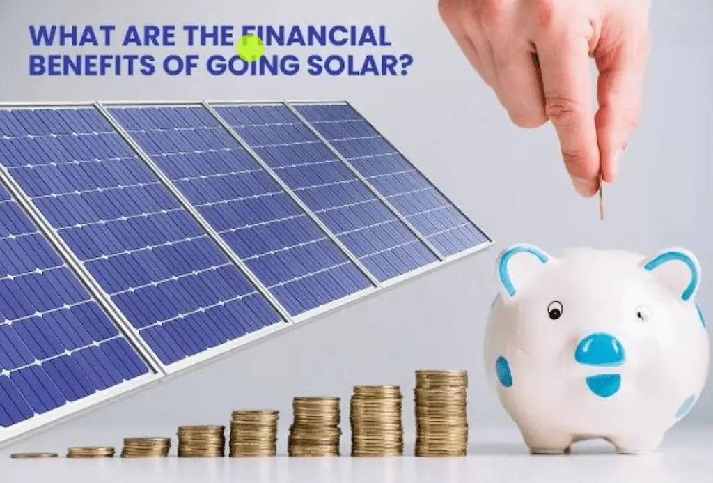 Infographic showing solar panel cost reduction with the federal tax credit.